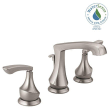 Load image into Gallery viewer, Delta 35750LF-SP Merge 8" Widespread Bathroom Faucet SpotShield Brushed Nickel