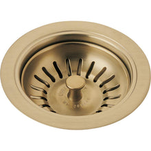 Load image into Gallery viewer, Delta 72010-CZ 4-1/2 in. Kitchen Sink Flange and Strainer in Champagne Bronze