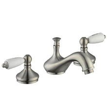 Load image into Gallery viewer, Glacier Bay HD67738W-6004 Teapot 8" Widespread Bathroom Faucet, Brushed Nickel