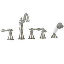 Load image into Gallery viewer, Glacier Bay HD883X-0004 Lyndhurst 2-Handle Deck-Mount Roman Tub Faucet