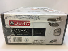 Load image into Gallery viewer, Delta 144724-SS Tolva H2Okinetic 1-Handle 3-Spray Tub & Shower Faucet Stainless