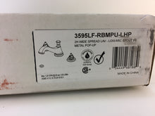 Load image into Gallery viewer, Delta 3595LF-RBMPU-LHP Cassidy 8" Widespread Bathroom Faucet Venetian Bronze