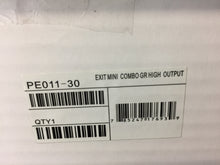 Load image into Gallery viewer, Progress Lighting Thermoplastic LED Emergency/Exit Sign Green Letters PE011-30