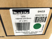 Load image into Gallery viewer, Makita 9403 11 Amp 4"x24" Corded Belt Sander with Abrasive Belt