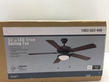 Load image into Gallery viewer, Trice YG269BP-EB 52 in. LED Espresso Bronze Ceiling Fan 1003023406