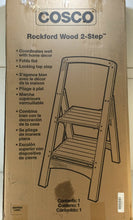 Load image into Gallery viewer, Cosco 11254MGY1 Rockford Series 2-Step Mahogany Step Stool Ladder
