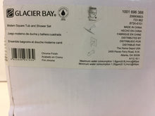 Load image into Gallery viewer, Glacier Bay 873X-6101 Modern 1-Handle 1-Spray Tub and Shower Faucet Chrome