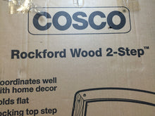 Load image into Gallery viewer, Cosco 11254MGY1 Rockford Series 2-Step Mahogany Step Stool Ladder