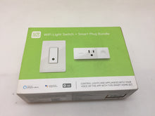Load image into Gallery viewer, WeMo Wi-Fi Light Switch and Smart Plug Bundle WLSP3063-BDL