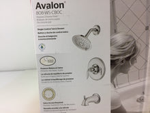 Load image into Gallery viewer, Pfister 808-WS-CB0C Avalon 1-Handle 1-Spray Tub and Shower Faucet, Chrome