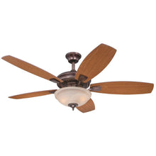 Load image into Gallery viewer, Westinghouse Tulsa 52 in. Indoor Oil-Brushed Bronze Ceiling Fan 7200600