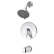 Load image into Gallery viewer, Symmons S-5502 Elm 1-Handle 3-Spray Tub & Shower Faucet, Chrome