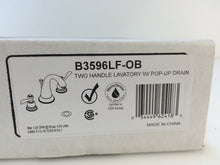 Load image into Gallery viewer, Delta B3596LF-OB Windemere 8" Widespread Bathroom Faucet Oil-Rubbed Bronze