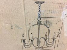 Load image into Gallery viewer, Kenroy Home Pannier 6-Light Oil-Rubbed Bronze Highlights Chandelier 93066ORB