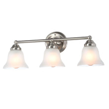Load image into Gallery viewer, Hampton Bay EGM1393A-4/BN 3-Light Brushed Nickel Vanity Light 610563