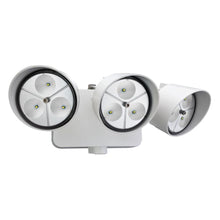Load image into Gallery viewer, Lithonia Lighting OFLR 9LN 120 P WH 3-Head White LED Wall-Mount Flood Light