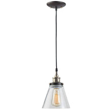 Load image into Gallery viewer, Globe Electric 64750 Vintage Edison Antique Brass Bronze Hanging Pendant