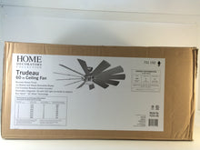Load image into Gallery viewer, Home Decorators YG545-BN Trudeau 60" LED Brushed Nickel Ceiling Fan 731152