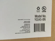Load image into Gallery viewer, Home Decorators YG545-BN Trudeau 60" LED Brushed Nickel Ceiling Fan 731152