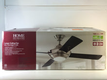 Load image into Gallery viewer, Home Decorators AG942LED-BN Moonlight II 52" LED Brushed Nickel Ceiling Fan