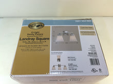 Load image into Gallery viewer, Hampton Bay HJC1392A-3 Landray 2-Light Brushed Nickel Vanity Light 1001254666