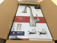 Load image into Gallery viewer, Pfister F-529-FCYS Clarify Pull-Down Sprayer Kitchen Faucet, Stainless Steel