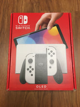 Load image into Gallery viewer, Nintendo Switch OLED Model HEG-001 64GB Handheld Console - White
