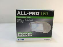 Load image into Gallery viewer, All-Pro FSL2030LW White Integrated LED Large Single-Head Security Flood Light