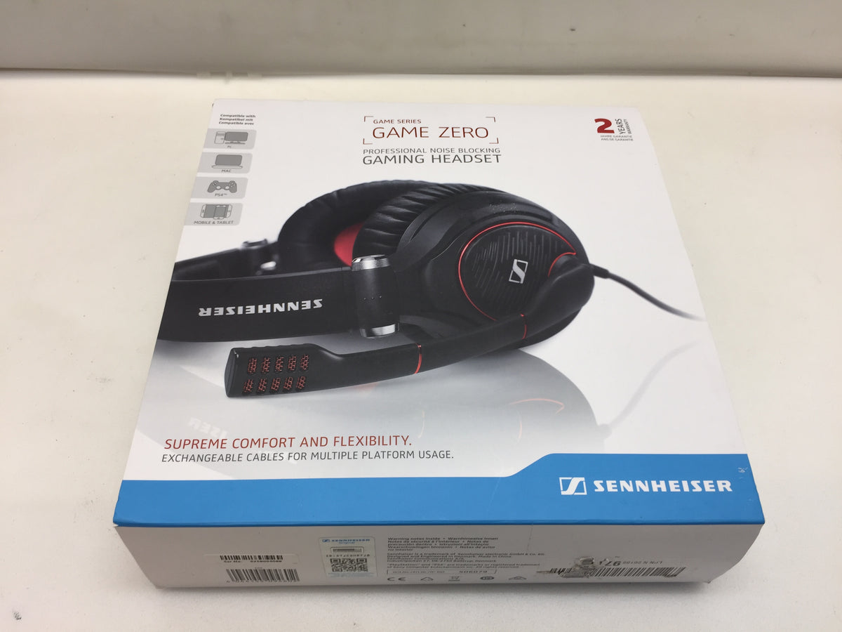 Sennheiser GAME ZERO Closed PC Gaming Headset Black 506079, NOB