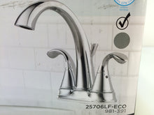 Load image into Gallery viewer, Delta 25706LF-ECO Zella 4 in. Centerset 2-Handle Bathroom Faucet in Chrome
