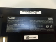 Load image into Gallery viewer, Nintendo Wii U WUP-101(02) 32GB Game Console & Game Pad, Black