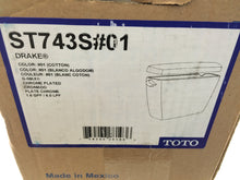Load image into Gallery viewer, TOTO st743s#01 Drake 1.6 GPF Single Flush Toilet Tank Only in Cotton White