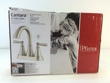 Load image into Gallery viewer, Pfister LF-048-CRKK Cantara 4" Centerset 2-Handle Bath Faucet, Brushed Nickel