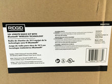 Load image into Gallery viewer, RIDGID R84087KN 18-Volt Bluetooth Jobsite Radio Kit