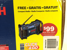 Load image into Gallery viewer, Bosch DDS181-02LPB 18V Cordless 1/2" Compact Drill/Driver & Jobsite Radio