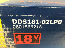 Load image into Gallery viewer, Bosch DDS181-02LPB 18V Cordless 1/2" Compact Drill/Driver & Jobsite Radio