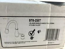 Load image into Gallery viewer, Delta 978-DST Leland Single-Handle Pull-Down Sprayer Kitchen Faucet, Chrome