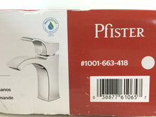 Load image into Gallery viewer, Pfister LF-042-VNCC Venturi 1-Hole 1-Handle Bathroom Faucet in Polished Chrome