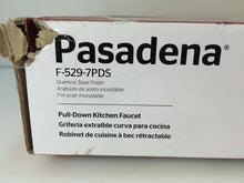 Load image into Gallery viewer, Pfister F-529-7PDS Pasadena Pull-Down Sprayer Kitchen Faucet Stainless Steel