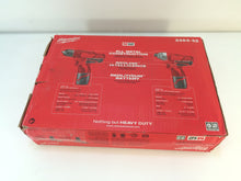 Load image into Gallery viewer, Milwaukee 2494-22 M12 12V Li-Ion Cordless Drill Impact Driver Combo Kit 2-Tool