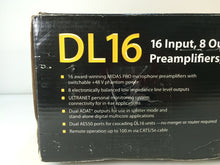 Load image into Gallery viewer, Midas DL16 16-Input 8-Output Digital Stage Box Preamplifier