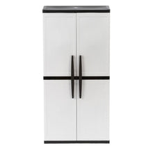 Load image into Gallery viewer, HDX 221872 35 in. W 4 Shelf Plastic Multi-Purpose Cabinet in Gray