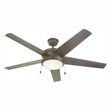 Load image into Gallery viewer, HDC YG528-EB Portwood 60 in. LED Outdoor Espresso Bronze Ceiling Fan 1001628060