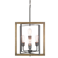 Load image into Gallery viewer, HDC 7966HDCGIDI Palermo Grove 5-Light Gilded Iron Pendant 1003158604