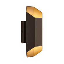 Load image into Gallery viewer, HDC Artika HEXA-BZ-HDC Medium Hexa Bronze LED Wall Mount Lantern 1001099326