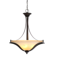 Load image into Gallery viewer, Hampton Bay ESS8913 3-Light Rustic Iron Pendant 843803