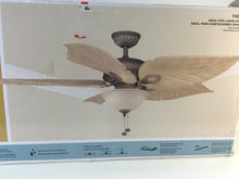 Load image into Gallery viewer, Hampton Bay 52656 Costa Mesa 56" Weathered Zinc Ceiling Fan 742457