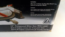 Load image into Gallery viewer, HomeCraft H26-260L 14 Amp 10" Compound Miter Saw with Laser