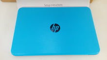 Load image into Gallery viewer, Laptop Hp Stream 14-ax010nr 14" Intel Celeron N3060 1.6Ghz 4GB 32GB Teal