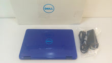 Load image into Gallery viewer, DELL Inspiron i3168-3271BLU 2in1 laptop 11.6"Touch, N3710 1.60G 4GB 500GB Blue